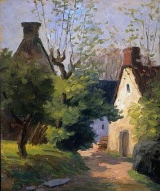 Louis Dewis The Village Road